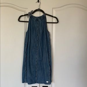 7 for all mankind girls large denim dress